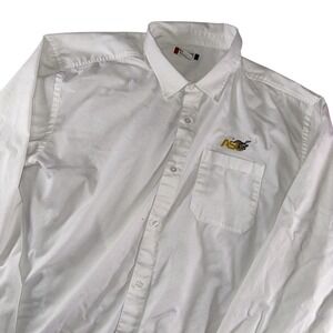Alabama State Hornets Shirt Mens 3XL White NCAA College Clique Button Down